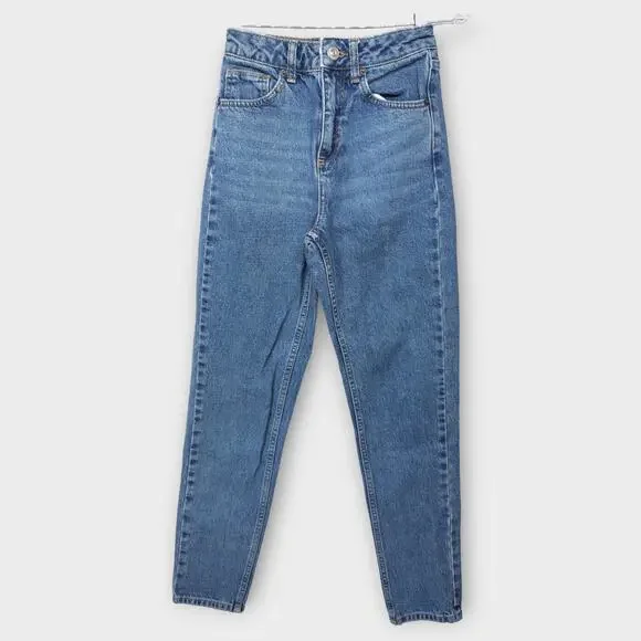 Womens BDG Urban Outfitters "MOM" Blue jeans Size W24 L32 - Picture 2 of 8
